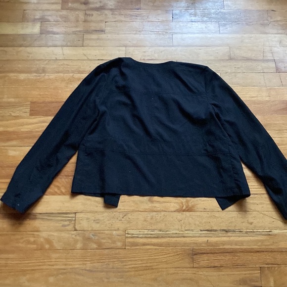 Eileen Fisher Black Cardigan with Pockets! - Picture 2 of 7